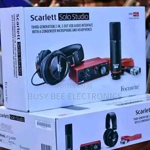 Scarlet Solo Studio Package