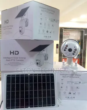 Intelligent Metallic 4G Solar Camera PTZ 360 Degree