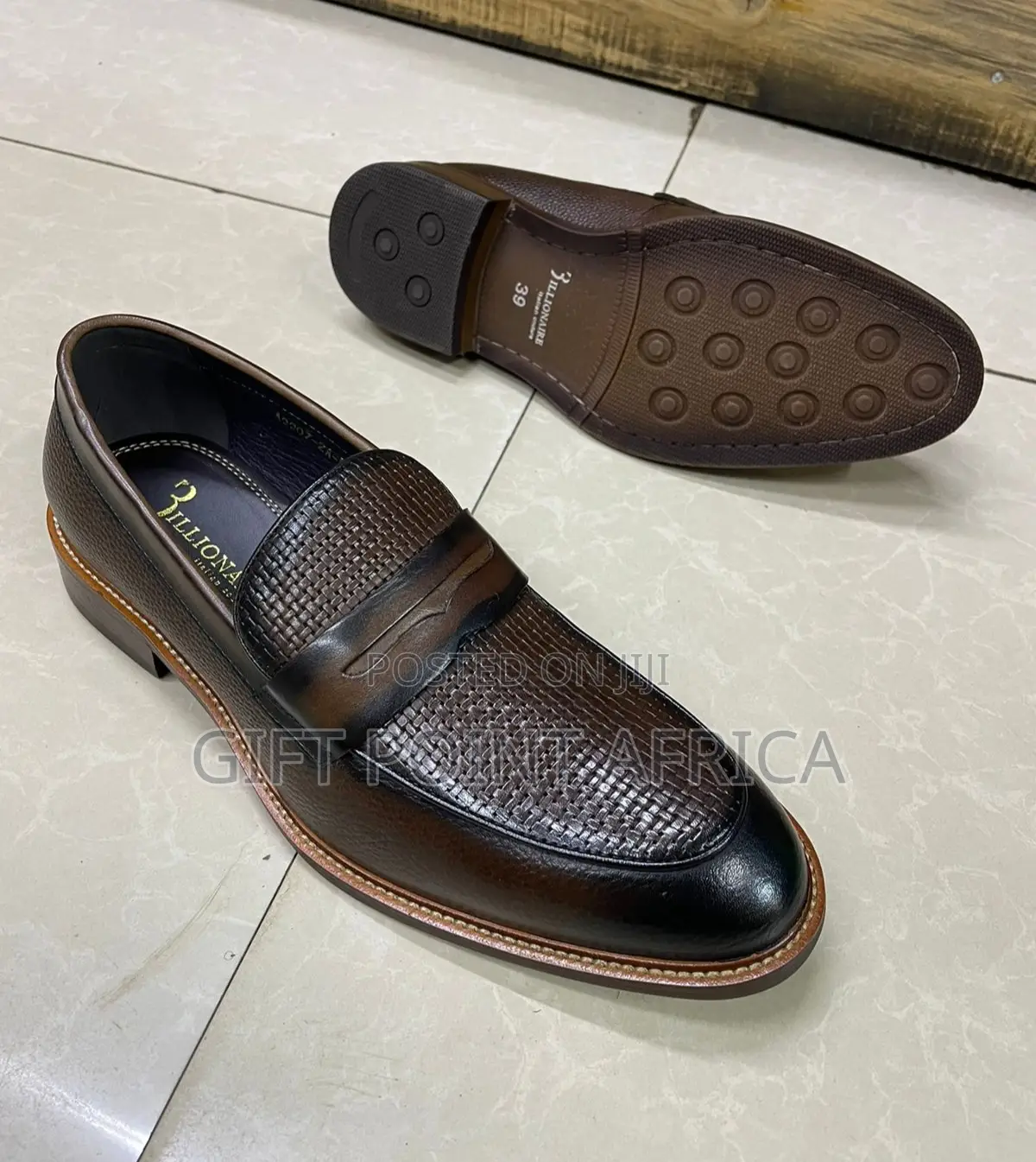 Billionaire Official Leather Shoes for Men