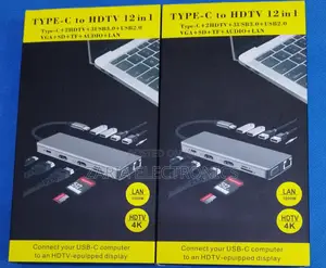 Type C to HDMI 12in1 Usb C Hub,