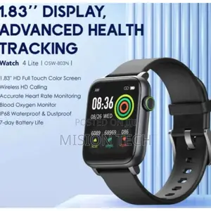 Oraimo Watch 4 Lite 1.83'' TFT IP68 Smart Watch/Brand New