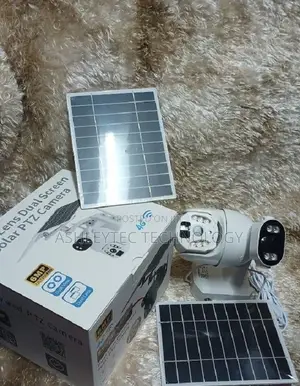 6MP ULTRAHD 4G Ubox Dual Lens Dual Screen Solar PTZ Camera