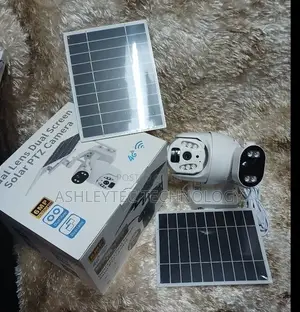 6mp Dual Lens 4g PTZ Solar Cameras Ubox Solar PTZ Camera Hd