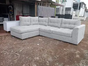 Light Grey L Sofa/ Corner Sofa