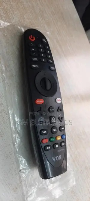 VON Smart TV Replacement Remote Control With Free Batteries