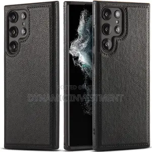 Samsung Galaxy S24 Ultra Shockproof Slim Leather Case/Cover