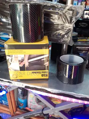 Antiscratch Scuff Carbon Fiber Finish Sticker Tape 5/10cm