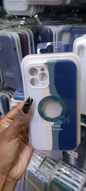 Luxury Colorful Silicone Phone Cover for iPhone 11 Pro