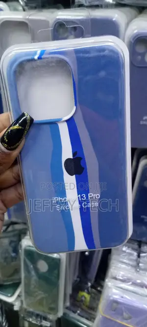 Yosen-Rainbow Silicone Case With Apple Logo for iPhone 13 Pr