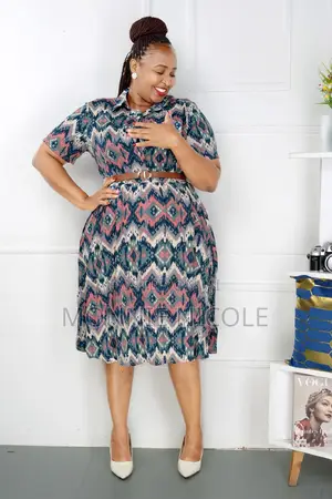 Classic Shirt Dress- Skater Type
