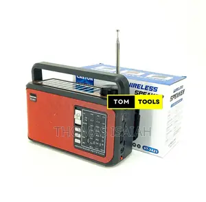 ST2421 Solar Rechargeable 3 Band Radio With Bluetooth, USB,