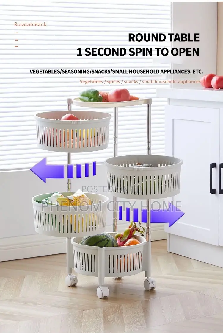 Fruit/Vegetable Corner Rack