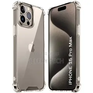 Crystal Clear Back Cover Case for iPhone 15 Pro Max | Camera