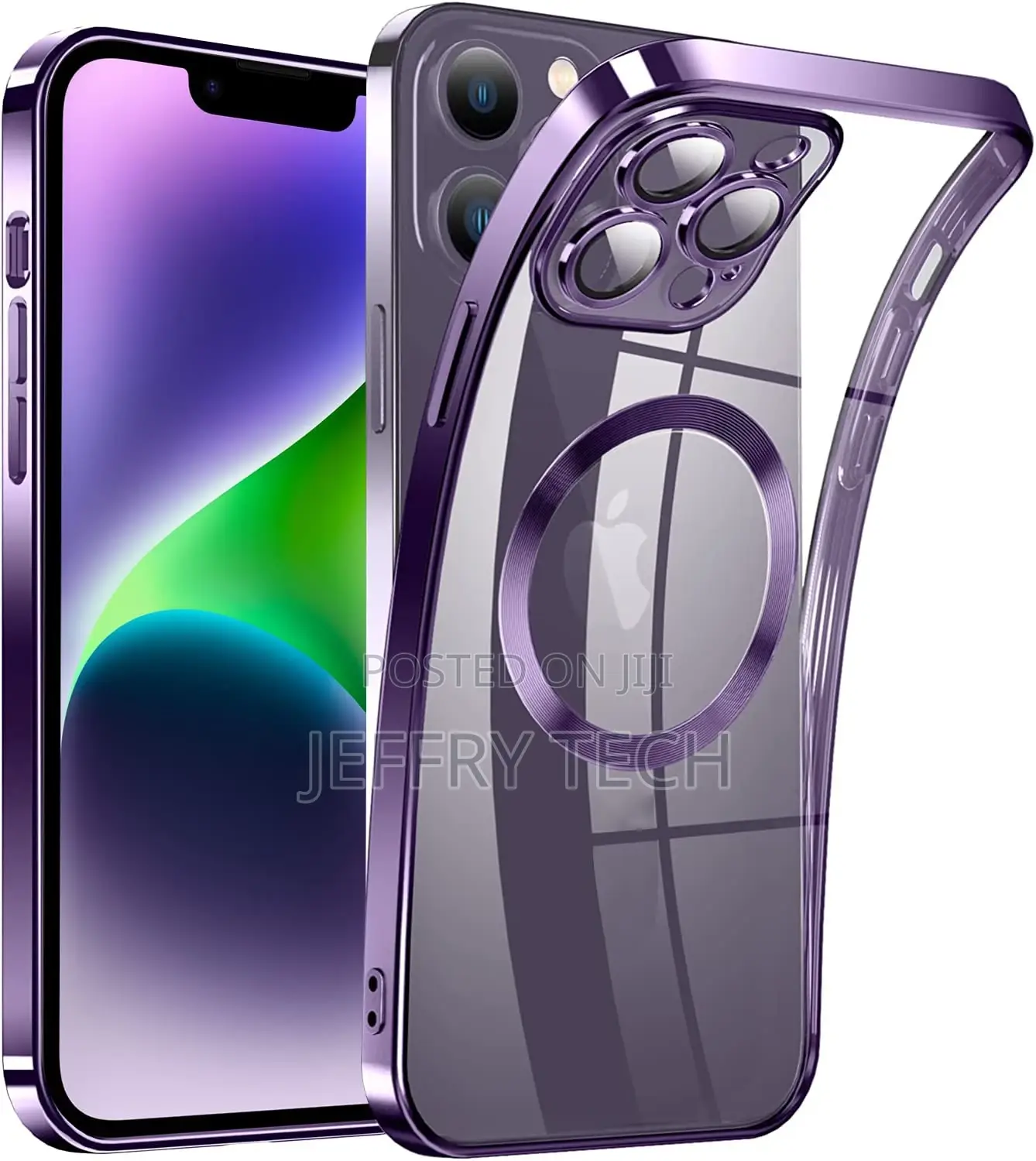 Electroplating Transparent Case for iPhone 14 Pro Max Case 6