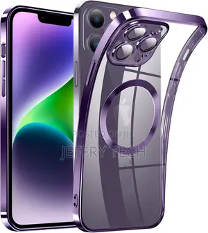 Electroplating Transparent Case for iPhone 14 Pro Max Case 6