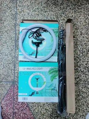 12 Inches Ringlight With a Tripod Stand .2.1 Meters