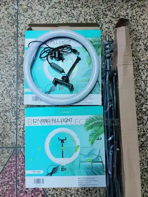 12 Inches Ringlight, Good Quality Tripod of 2.1 MTRS Height