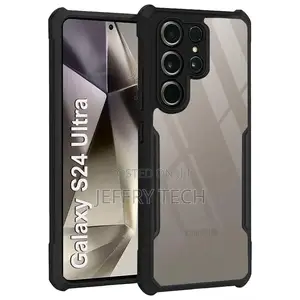 Crystal Clear Back Cover Case for Samsung Galaxy S24 Ultra