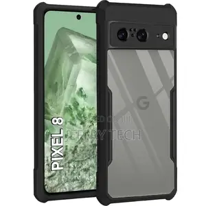 Shockproof Crystal Clear Back Cover Case for Google Pixel 8