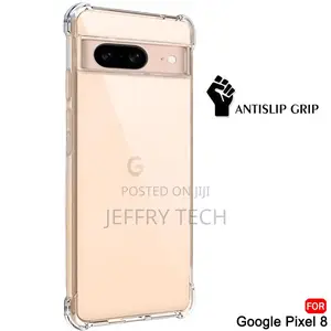 Shockproof Back Cover Case for Google Pixel 8 | Raised Bumps