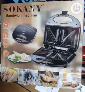 Sokany Sandwich Maker Sandwich Maker 3in1 Sandwich Maker.