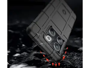 Oneplus 10T Rugged Shield Anti-Shock Case Black
