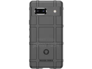 Google Pixel 7a Rugged Shield Anti-Shock Case Black