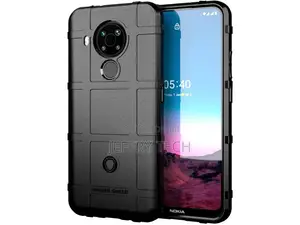 Nokia 5.4 Rugged Shield Anti-Shock Case Black