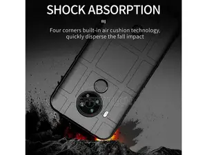 Nokia 5.4 Rugged Shield Anti-Shock Case Black