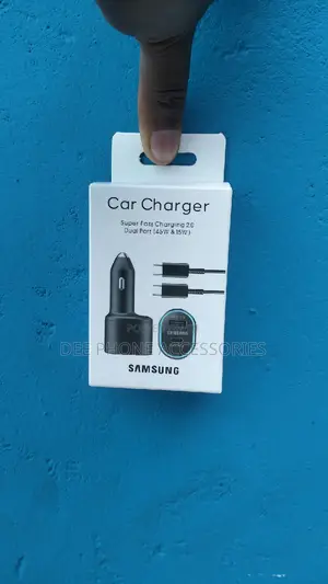 Samsung 45w Super Fast Charging Car Charger