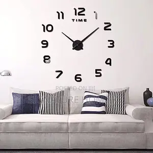 3D DIY Aclyric Wall Clock