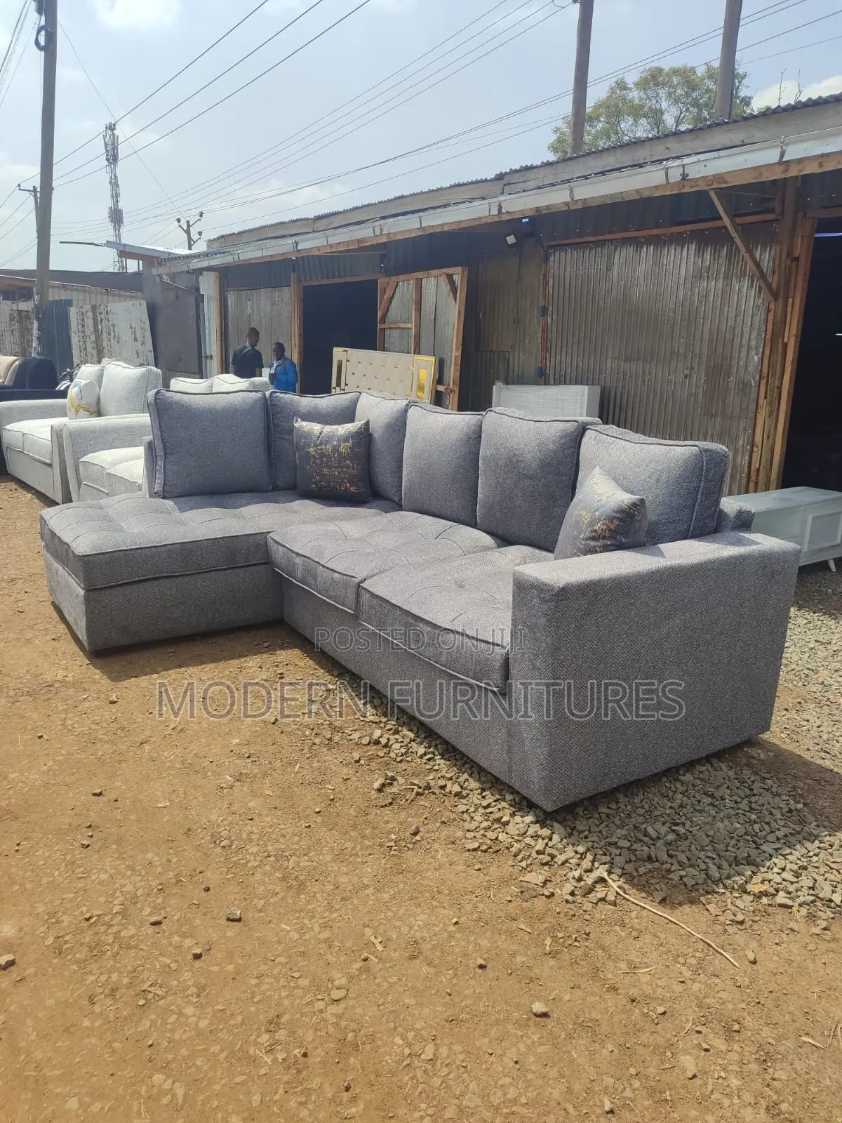 Modern L Sofa