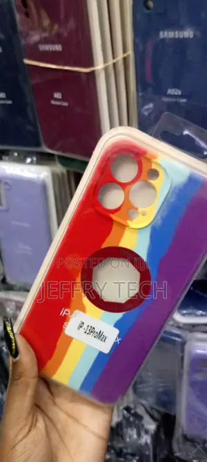 Gadgetyet Limited Edition Pink iPhone 13 Pro Max Rainbow