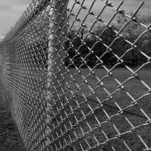 Top Quality Galvanized Chainlink-8g Mesh 80×80 Height 7ft