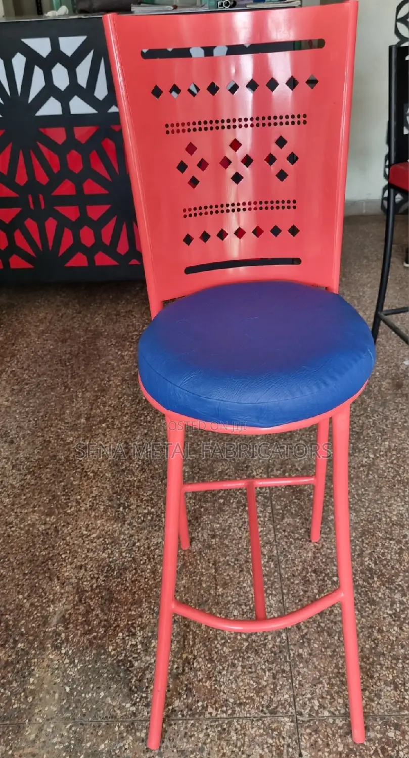 High-Quality Laser Cut Powdercoated Bar Stools.