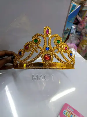 Gold Princess Tiara Queen Crown Decoration Photoshoot