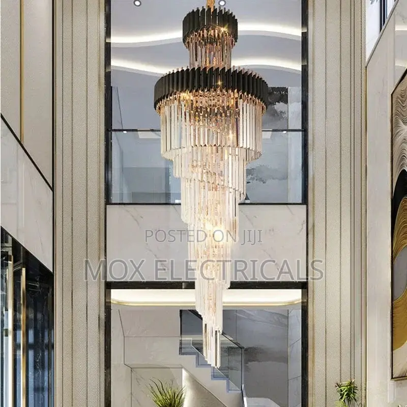 High Ceilings/Staircase Crystal Chandlier