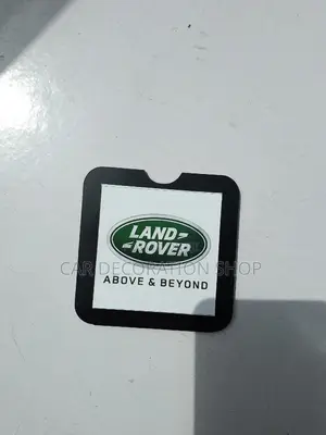 Windshield Insurance Sticker Organizer With Land Rover Logo