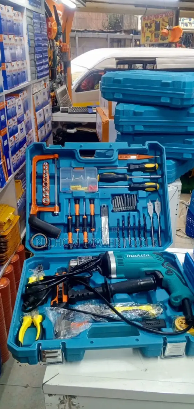 Electric Makita Corded Drill Set