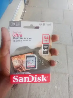 Sandisk 64gb Ultra Uhs-i Sdhc Memory Card Class 10for Camera