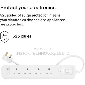 Belkin Connect Surge Protector 4-Outlet With USB-C and USB-A