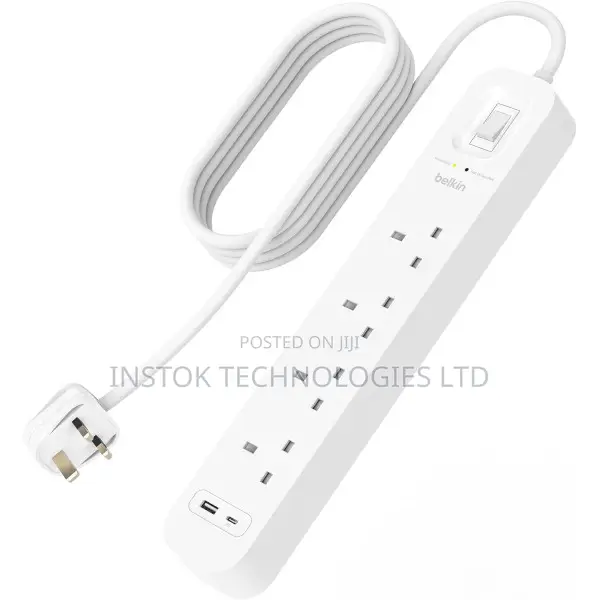 Belkin Connect Surge Protector 4-Outlet With USB-C and USB-A