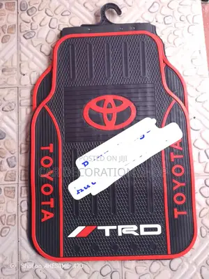 5pc Toyota Floor Rubber Dirt Mat