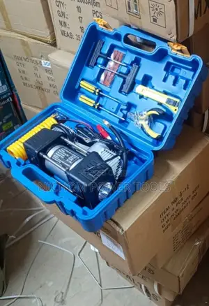 2 Cylinder Tyre Inflator Air Compressor