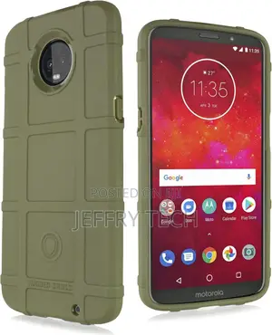Oneplus 6T Case Rugged Shield Cover [Anti-Fingerprint, Text