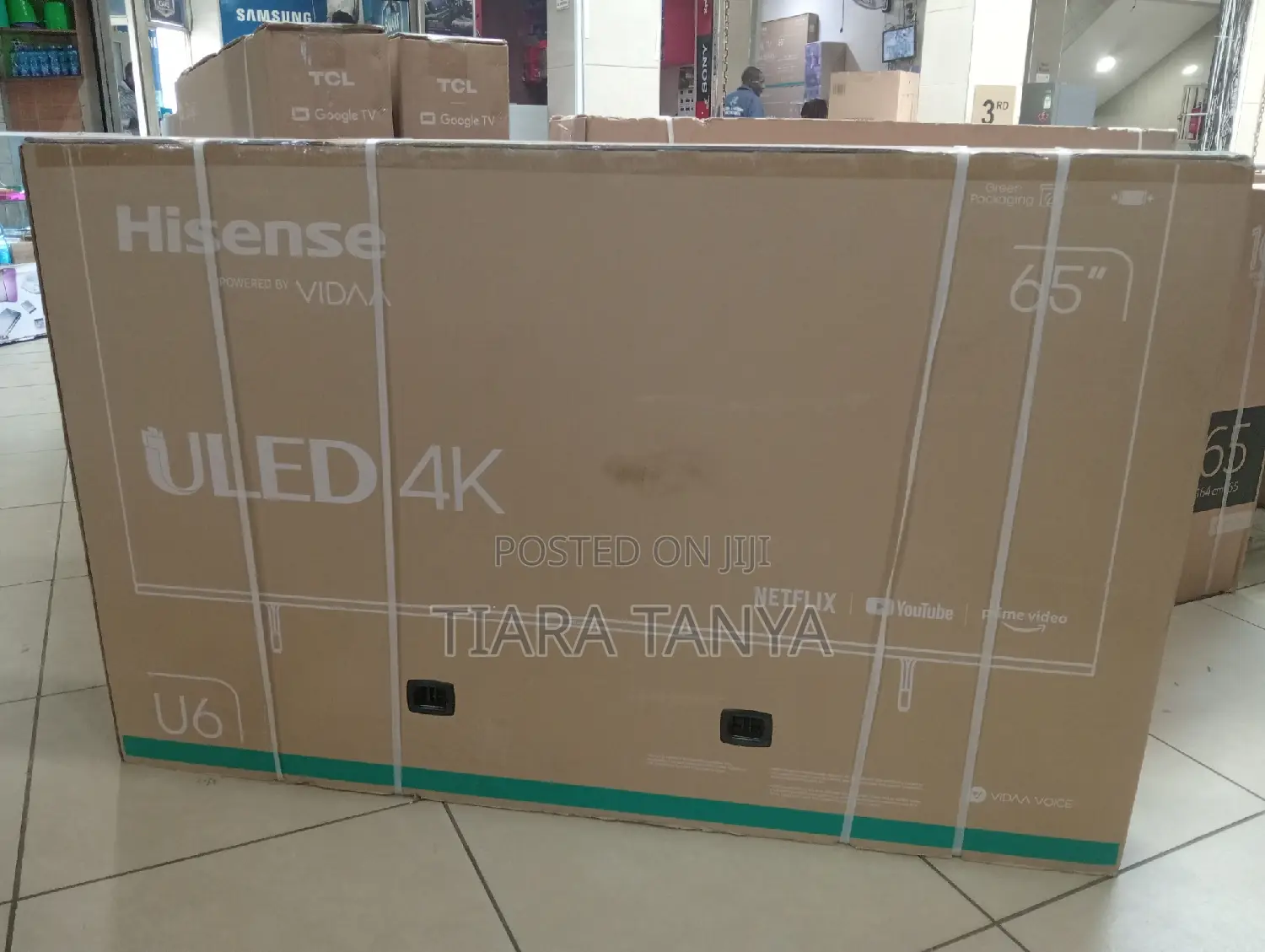 Hisense 65 Inch Smart U6 Led Tv