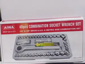 40pcs Combination Socket Wrench Set 1/4"3/8" Car Repair Tool