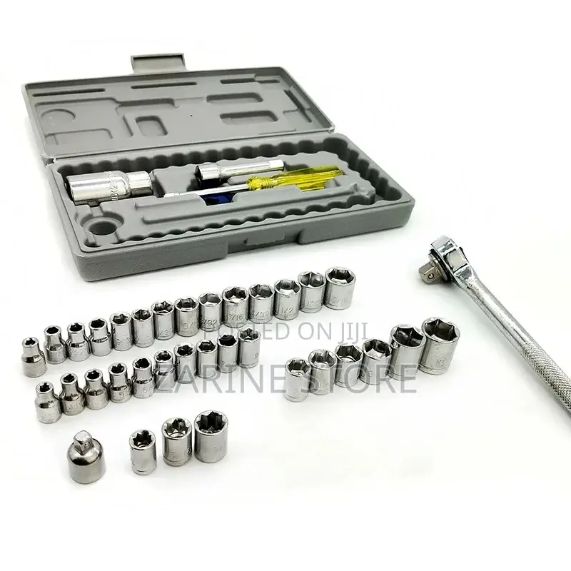 Car/Motorcycle Repair Tool 40pcs 1/4"Socket Set Combo Tool