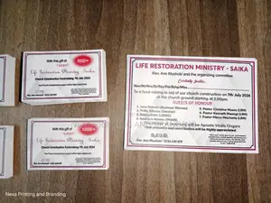 Fundraiser Cards