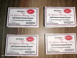 Harambee Cards With Denominations